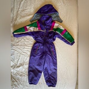 Vintage kids’ snowsuit